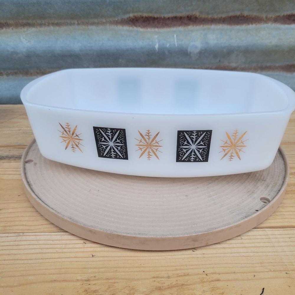 Federal Milk Glass